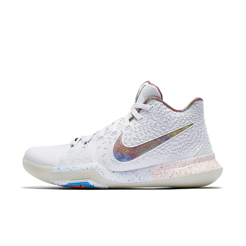 Nike Kyrie 3 EYBL Pure Platinum/Multi-Color-Black (942206-001)