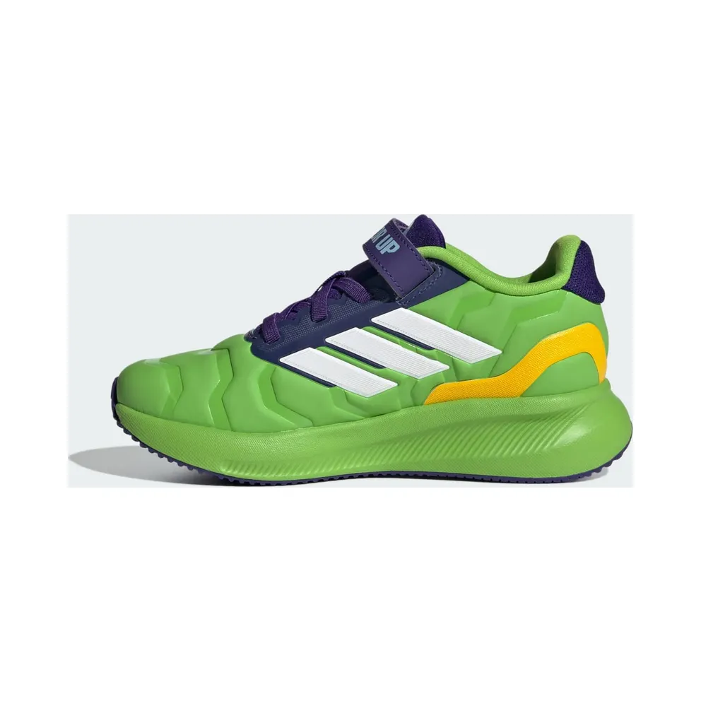 Adidas adidas Iron Hulk Runfalcon 5 Kids Semi Solar Green / Cloud White / Collegiate Purple (JQ6689)