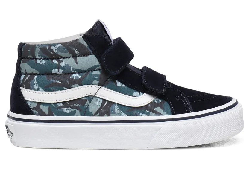 VANS Animal Camo Sk8-mid Reissue V Kinderschoenen (Blauw)