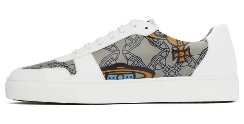 Vivienne Westwood White Apollo Low-Top Sneakers (75020002M-C0008-) (3)