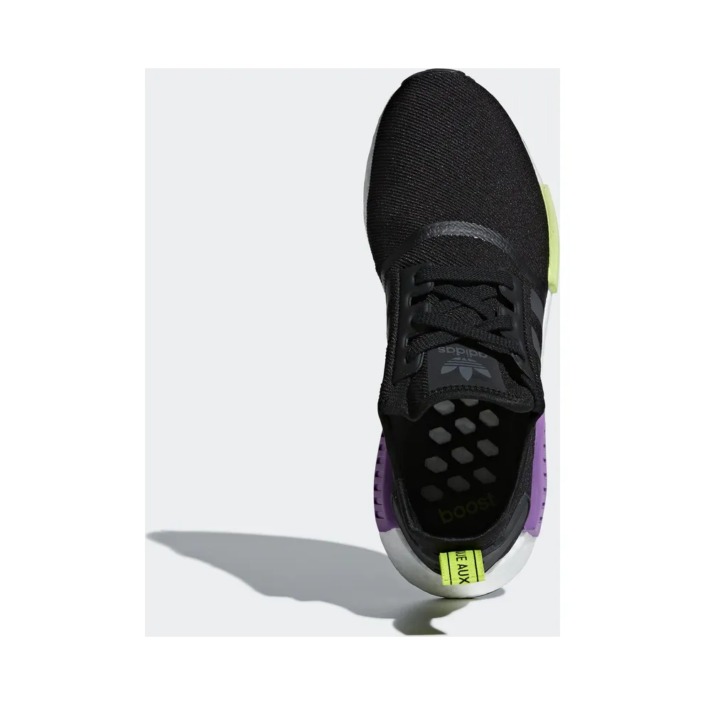 adidas NMD R1 Core Black Shock Purple Core Black/Core Black/Shock Purple (D96627)