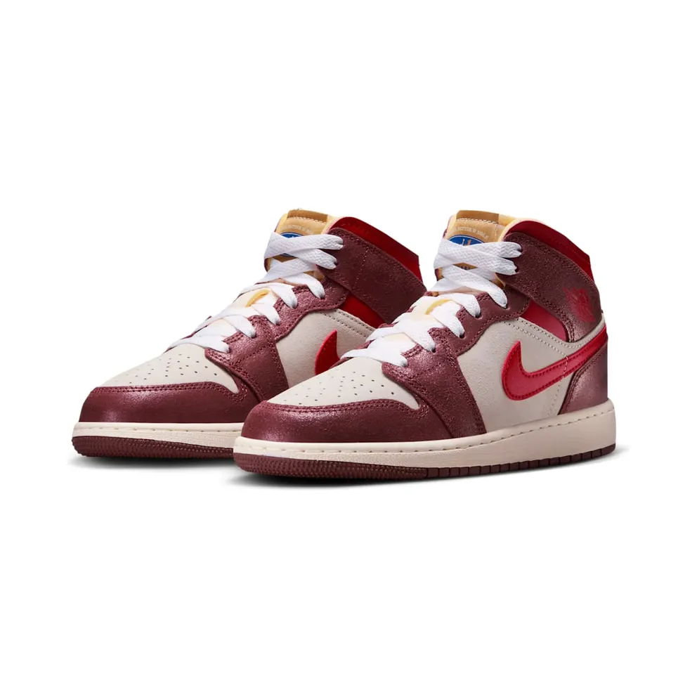 Jordan 1 Mid SE GS “Bread, Butter & Sole” (HF3196-100)