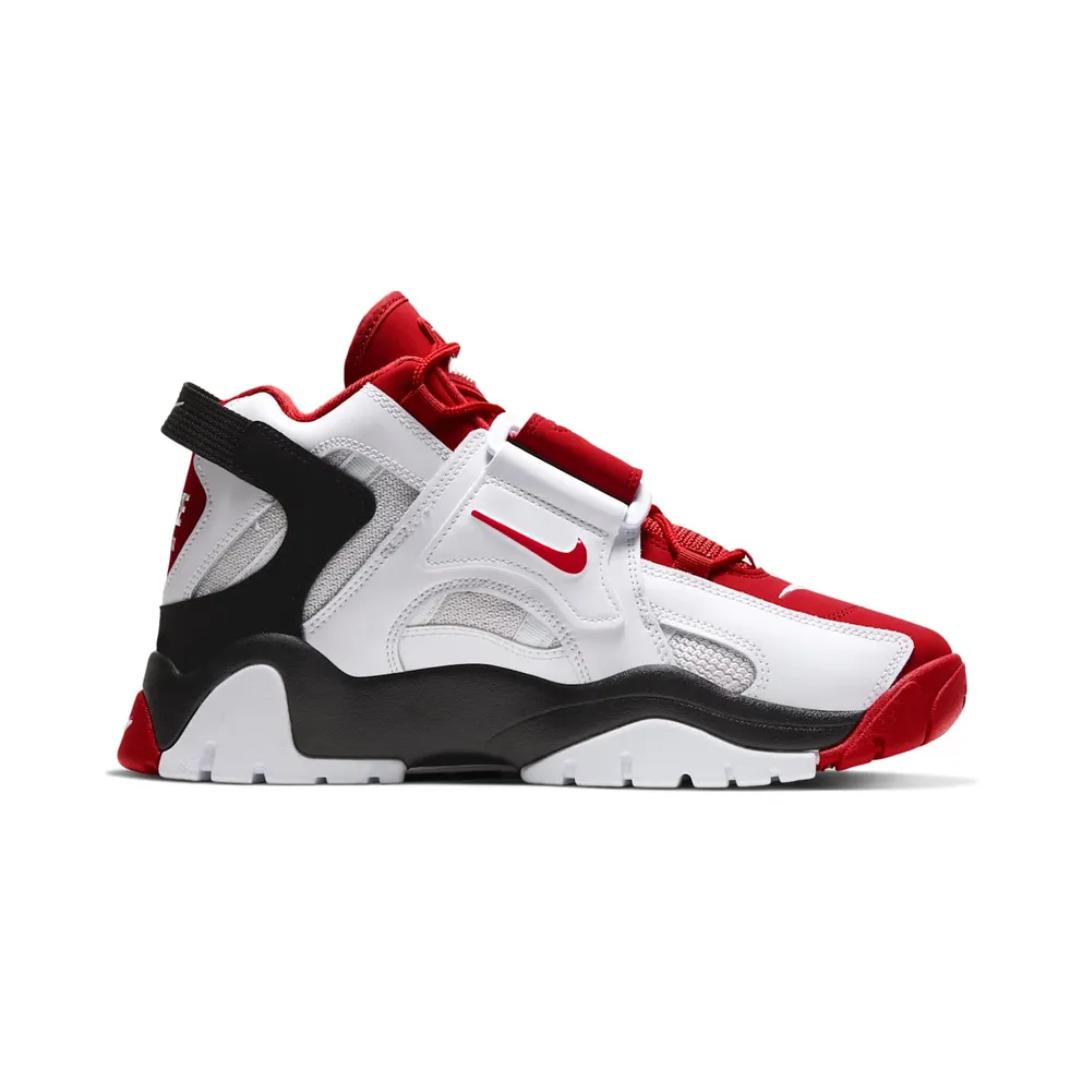 Nike Air Barrage Mid White Black Red (AT7847-102)