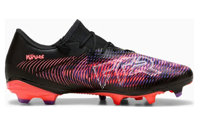Puma Future 8 Match Low FG/AG Black White Glowing Red (108372-01)