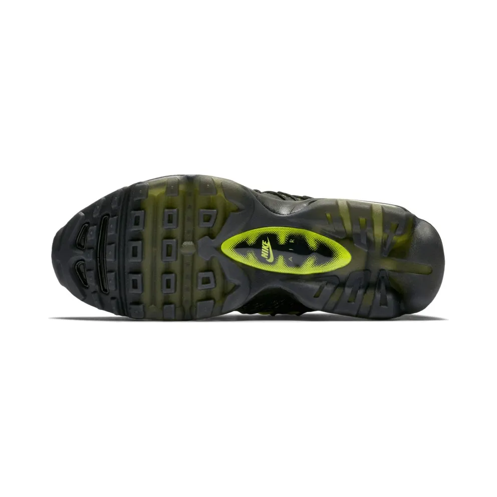 Nike Air Max 95 Jacquard Black Volt Black/Volt-Drk Grey-Mttlc Slvr (749771-007)