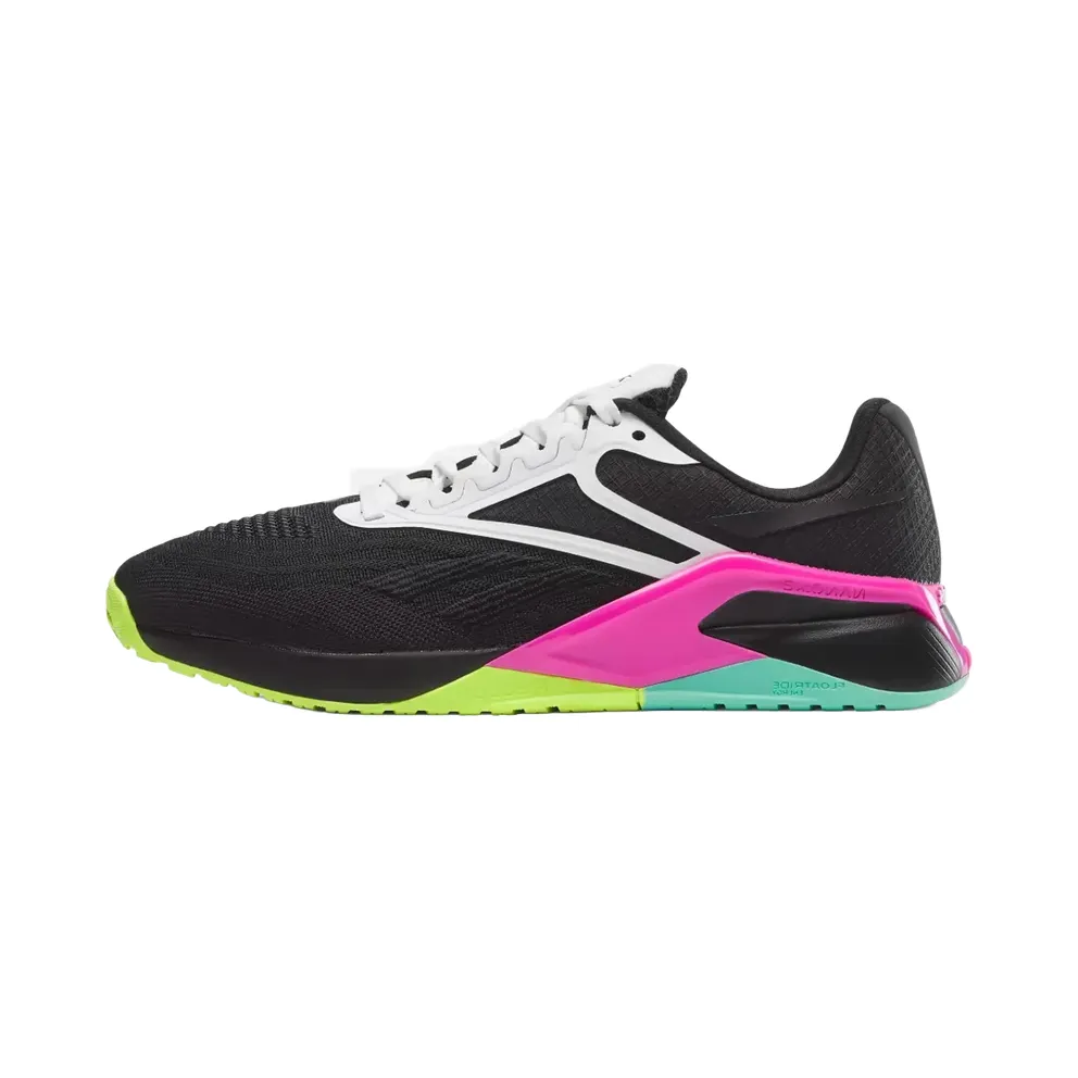 Reebok Nano X2 “Black Laser Lime Pink” (IF8833)