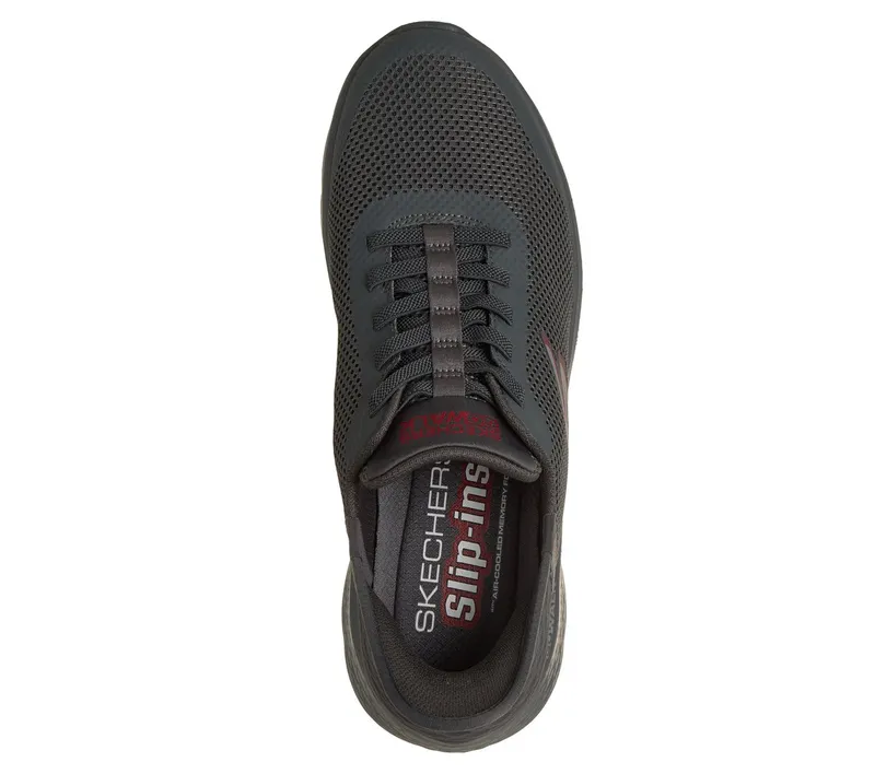 Skechers Slip-ins: GO WALK Flex – Hands Up Sneaker Donker Grey
