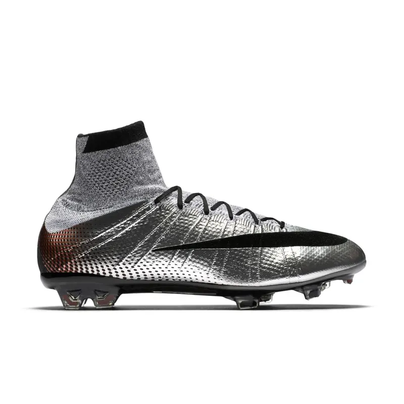 Nike Mercurial Superfly 4 CR7 Quinhentos Metallic Silver/Black-Gym Red (839622-006)