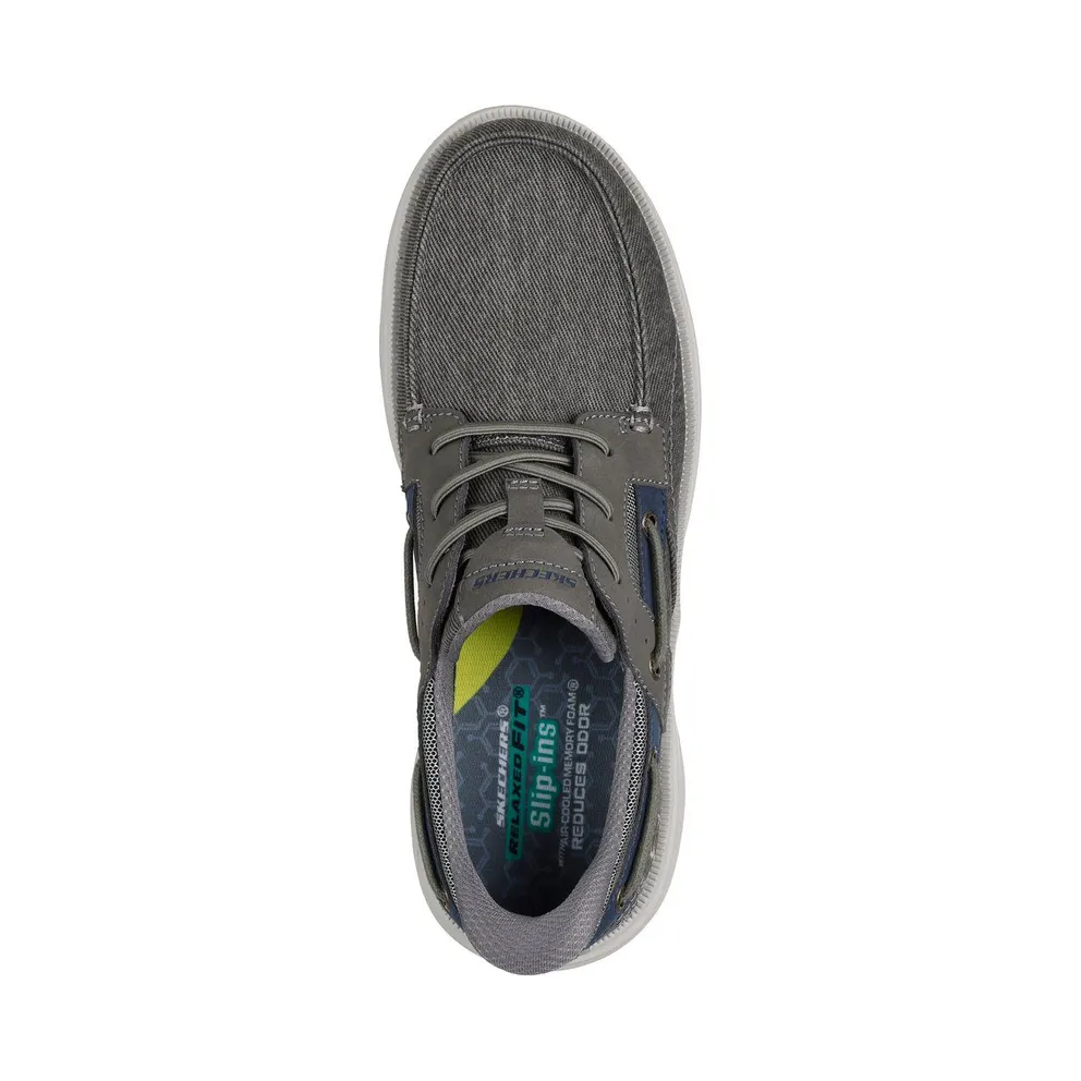 Skechers Slip-ins Relaxed Fit: Troutt – Davey Laars CM Grey