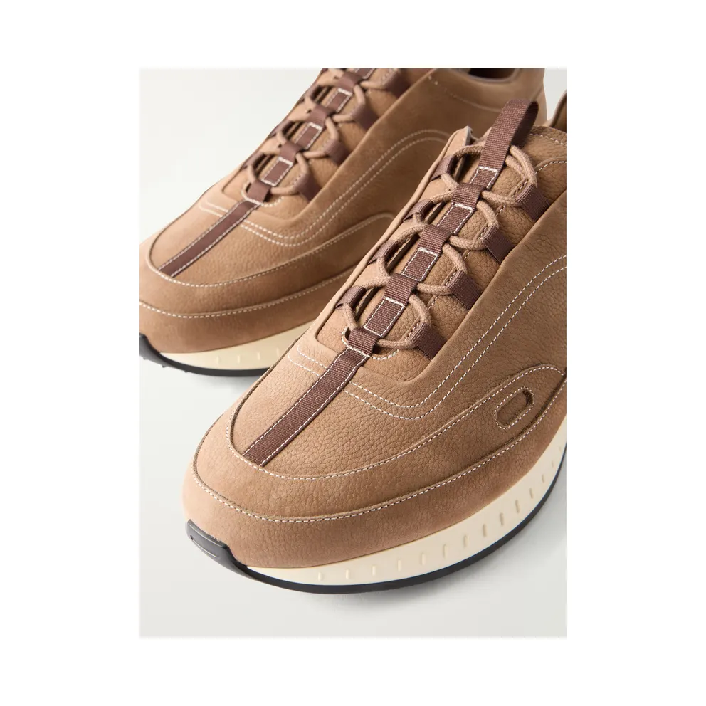 John Lobb Laced Stream Nubuck Brown (AAJ91JL)