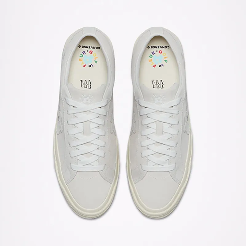 Converse One Star Ox Tyler the Creator Golf Le Fleur Mono (White) White/White (162133C)