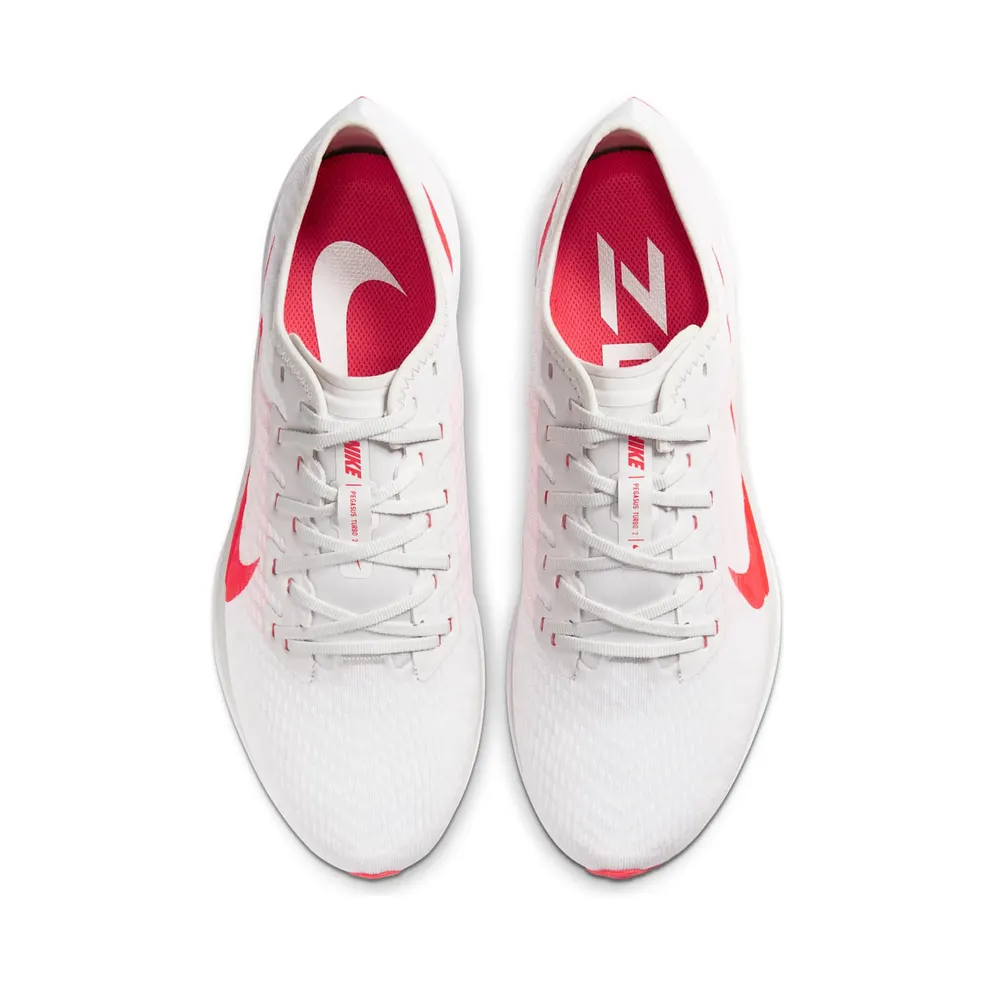 Nike Zoom Pegasus Turbo 2 Platinum Tint Laser Crimson Platinum Tint/White-Light Smoke Grey-Laser Crimson (AT2863-008)