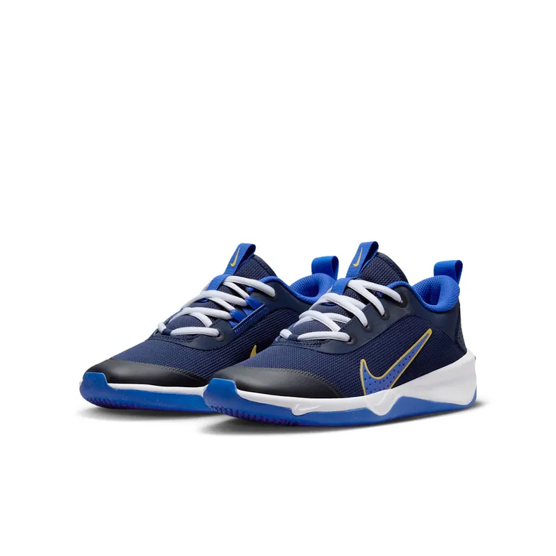 Nike Omni Multi-Court Midnight Navy Saturn Gold White Hyper Royal (DM9027-404)