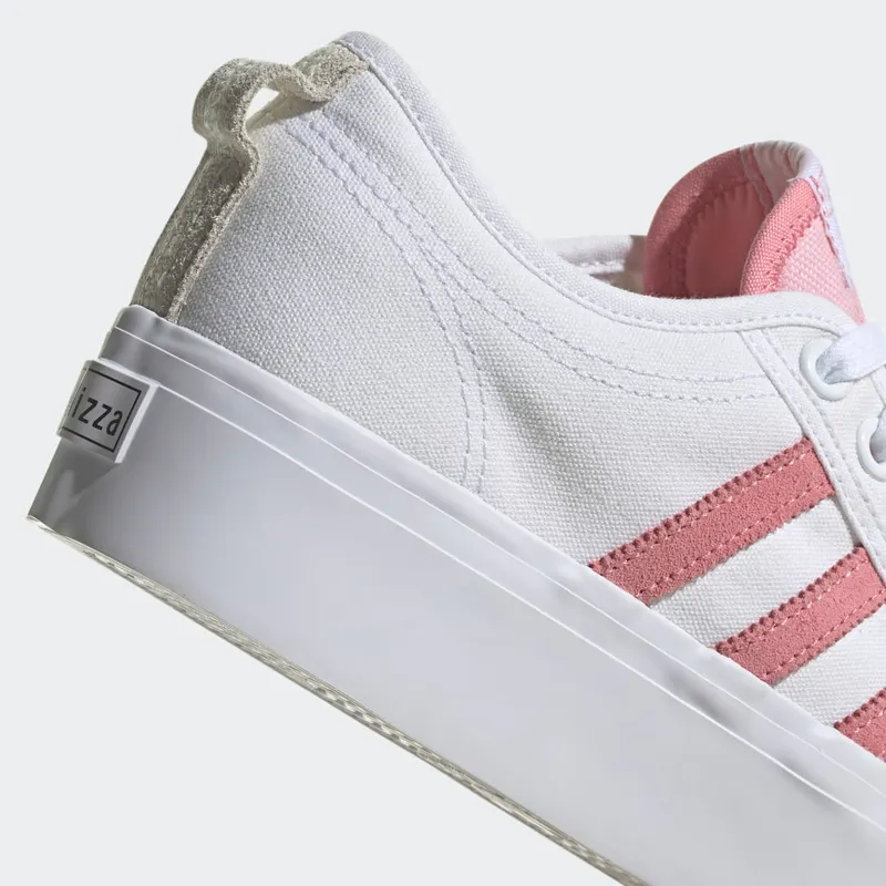 Adidas Nizza Platform Cloud White / Super Pop / Core Black (FZ6188)