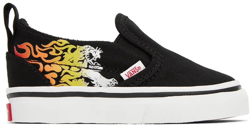 Vans Baby Black Slip-On V (VN0A3488YHU)