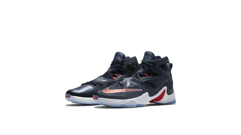 Nike LeBron 13 Midnight Navy Midnight Navy/University Red-White (807219-461)