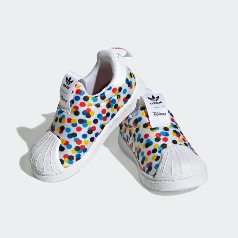 adidas Superstar 360 Cloud White Core Black Vivid Red (HQ4078)