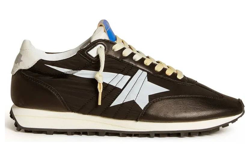Golden Goose Marathon sneakers met vlakken – Zwart (GMF00683F005459)