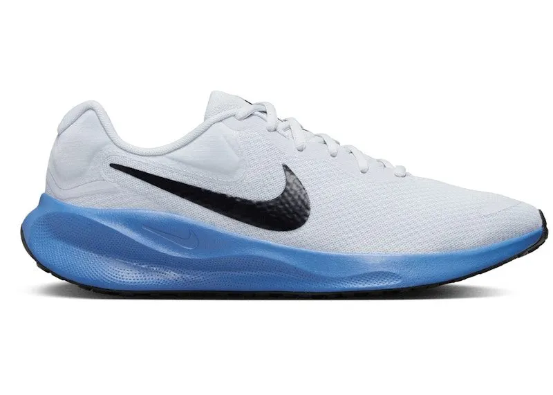 Nike Revolution 7 Pure Platinum Star Blue Volt Black (HF4909-043)