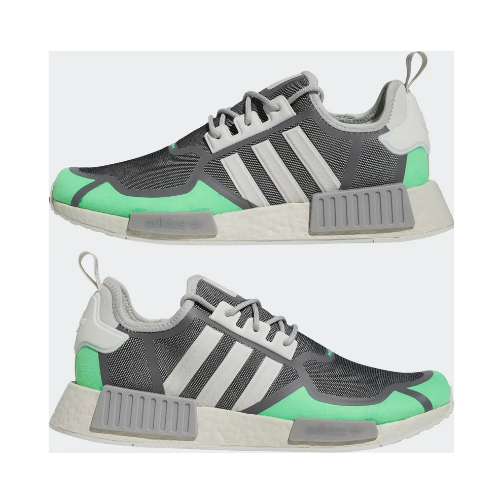 Adidas NMD_R1 Crystal White / Grey Three / Screaming Green (GZ9275)