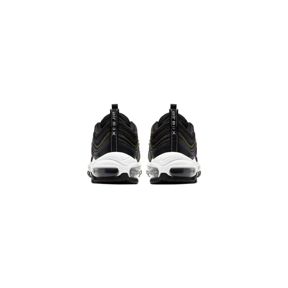 Nike Air Max 97 Black Multi Stitch (W) Black/Psychic Purple-University Gold-White (CK0738-001)