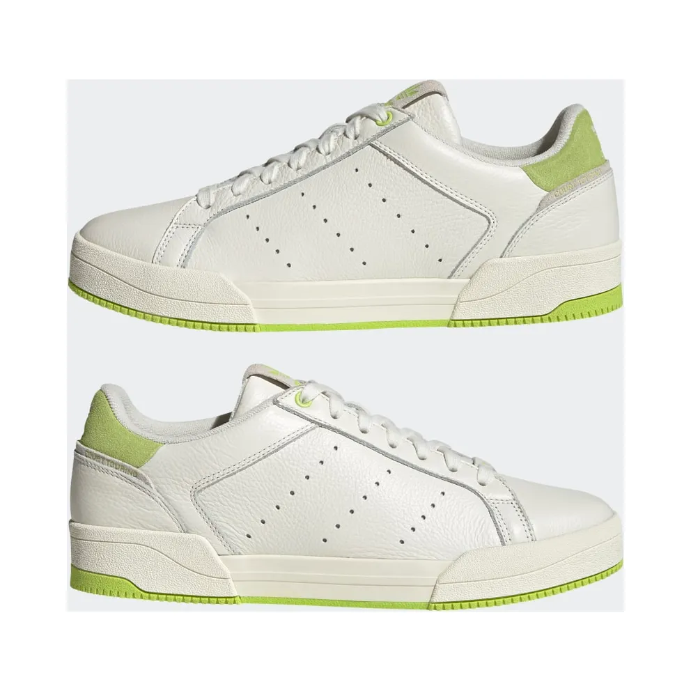 adidas Court Tourino Off White / Semi Solar Slime / Semi Solar Slime (H02183)