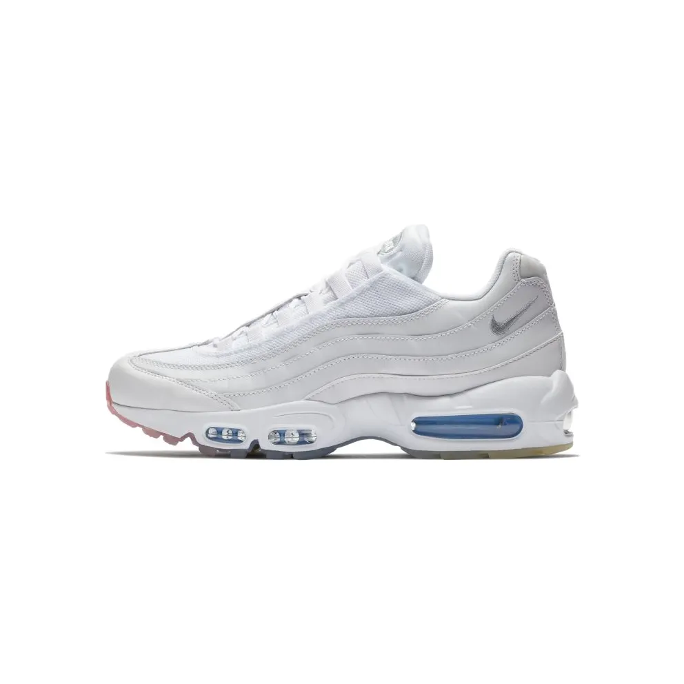 Nike Air Max 95 USA (2018) White/Metallic Silver-Photo Blue (AQ7981-100)