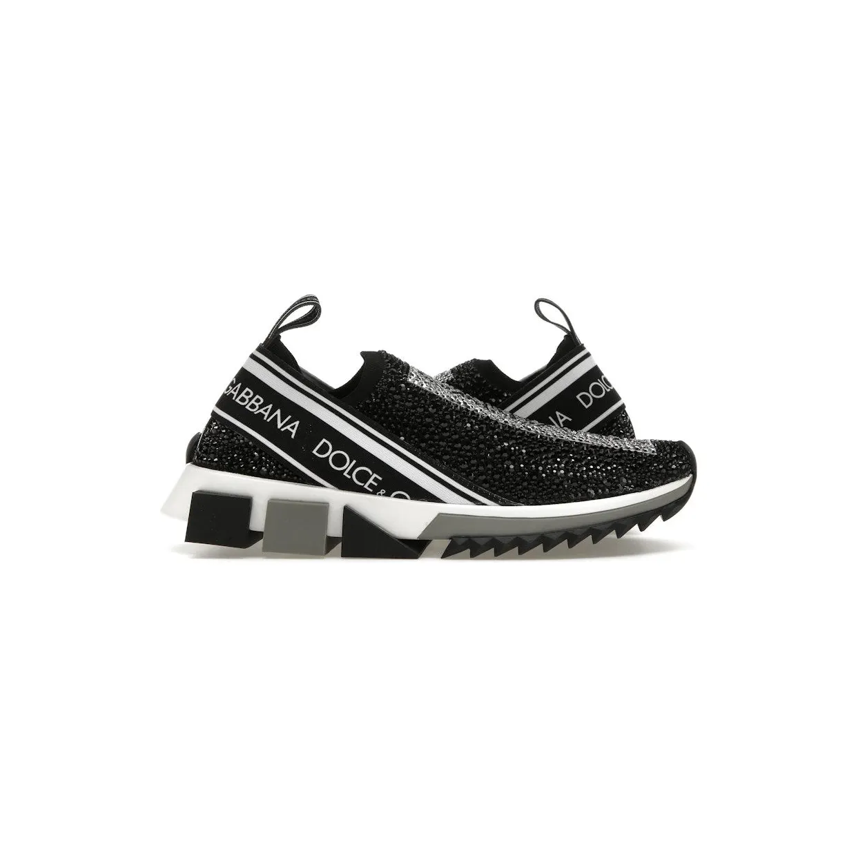 Dolce & Gabbana Sorrento Slip On Black Crystal (CK1644AZ1448S574)
