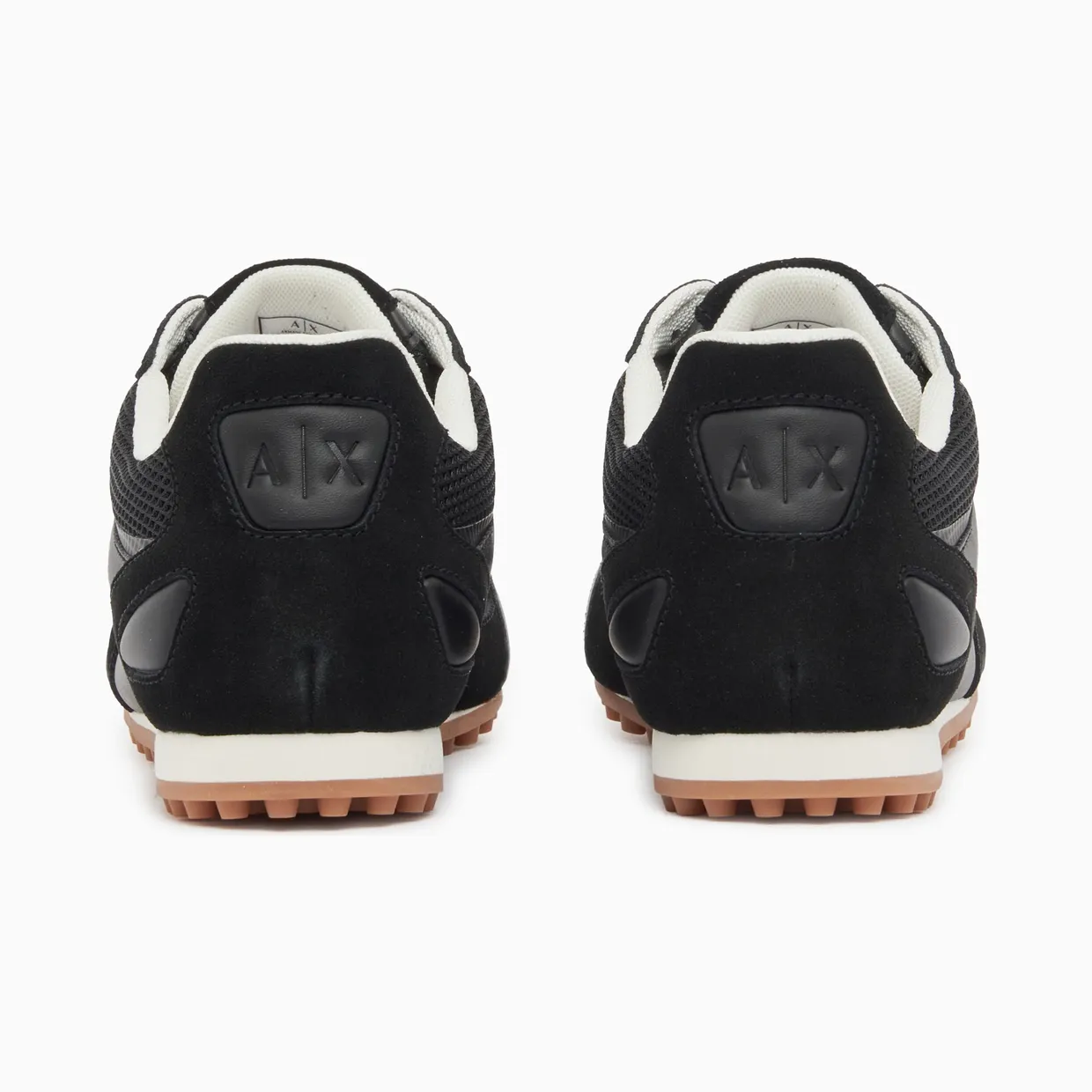 Armani Low Top Sneakers In Mesh And Suede With Rubber Sole (XM003619-AF29099-MC513) (4)