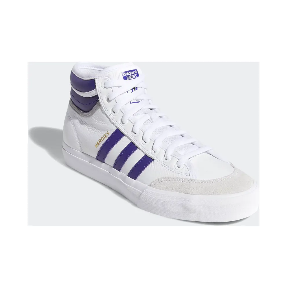 adidas Matchcourt High RX2 Hardies White Purple (F36438)