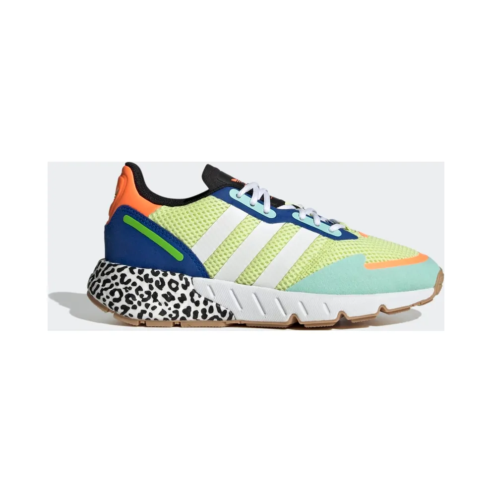 adidas ZX 1K Boost Schuh Semi Frozen Yellow / Cloud White / Clear Mint (G55500)
