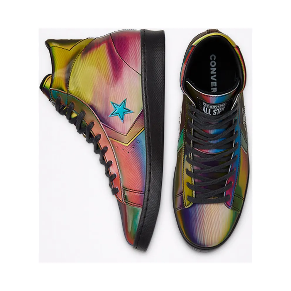 Converse All Star Pro Leather High Top Black/multi/white (170494C)