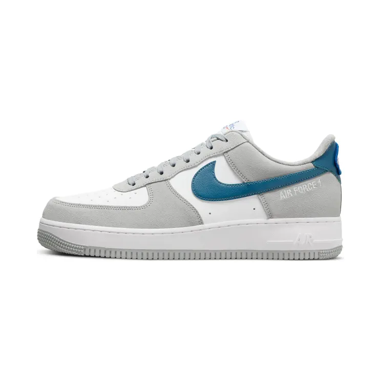 Nike Air Force 1 ’07 LV8 “Light Smoke Grey/White/Light Smoke Grey/Marina” (DH7568-001)