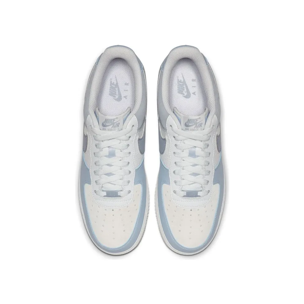 Nike Air Force 1 Low Light Armory Blue Obsidian Mist Light Armory Blue/Obsidian Mist-Off White (AO2425-400)