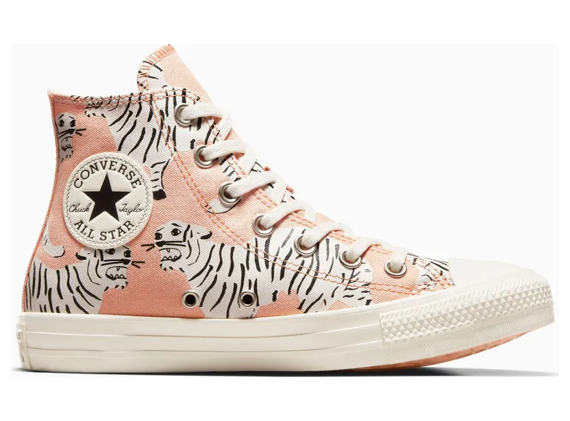 Converse Chuck Taylor All Star Animal Abstract Cheeky Coral/black/egret