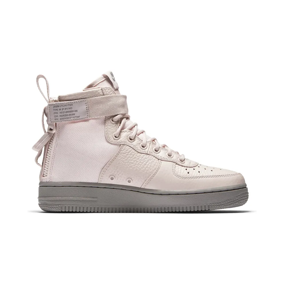 Nike SF Air Force 1 Mid Silt Red (W) Silt Red/Silt Red-Dust (AA3966-600)