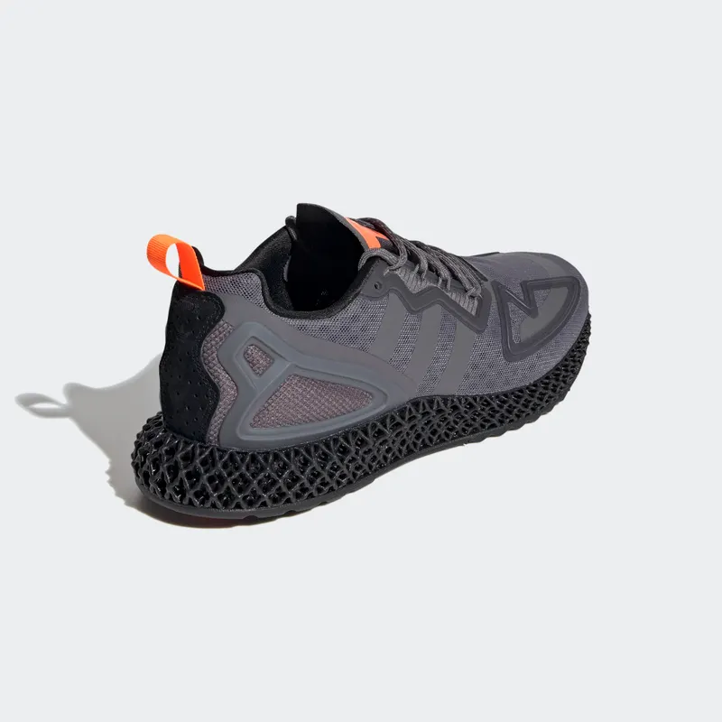 Adidas ZX 2K 4D Grey Four / Core Black / Solar Orange (FY9089)