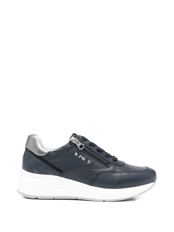 NERO GIARDINI Sneakers mit Reißverschlussdetail – Blau (E615190D200)