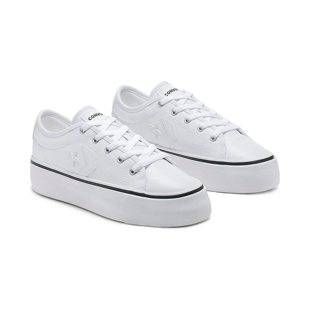 Converse Converse Star Replay Platform Low Top White/white/black (565250C)