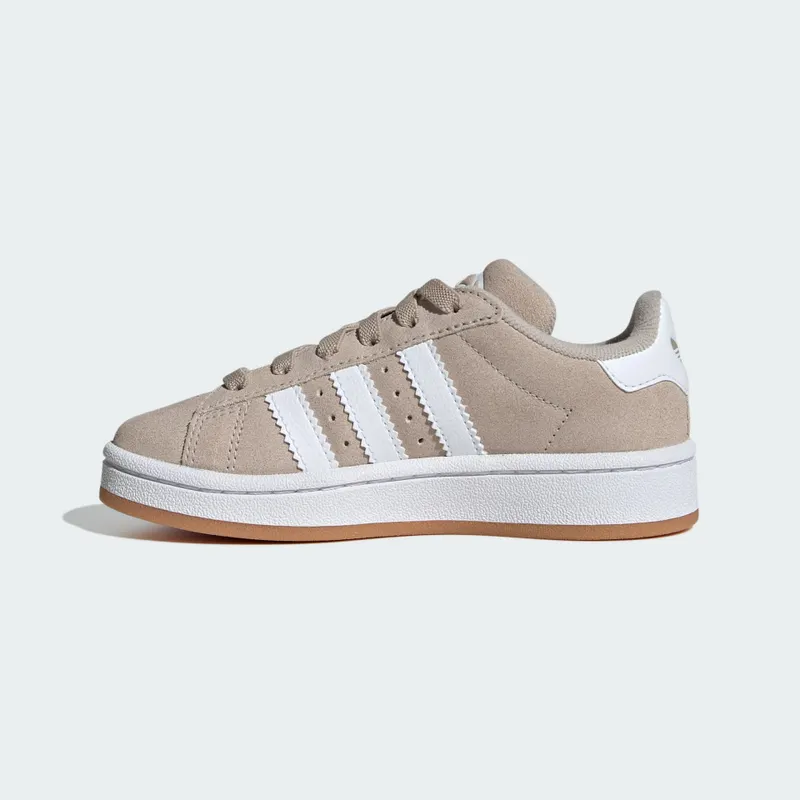 Adidas Campus 00s with Elastische Veters Kids Wonder Beige / Cloud White / Gum (JI4462)