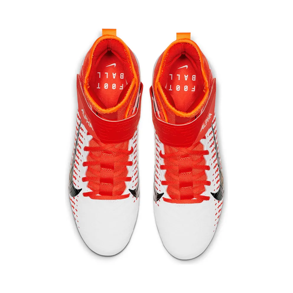Nike Alpha Menace Pro 2 Mid White Team Orange White/Team Orange/Total Orange (AQ3209-107)