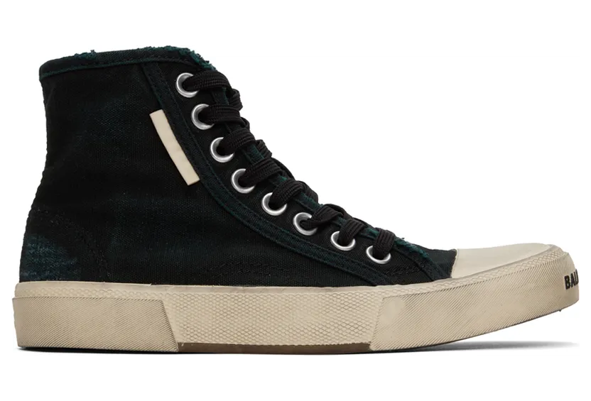 Balenciaga Black Paris Sneakers (688756 W3RC1)