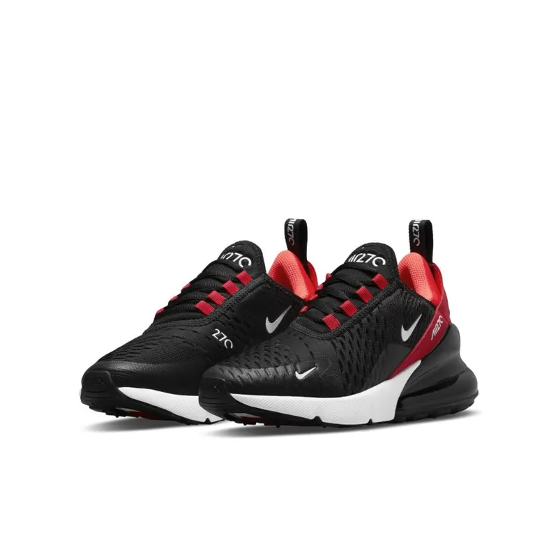 Nike Air Max 270 Black Red White (GS) (943345-025)