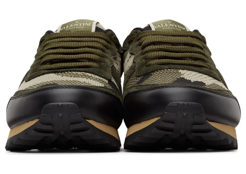 Valentino Garavani Camo Mesh Rockrunner “Green” (WY2S0723QRK) (2)