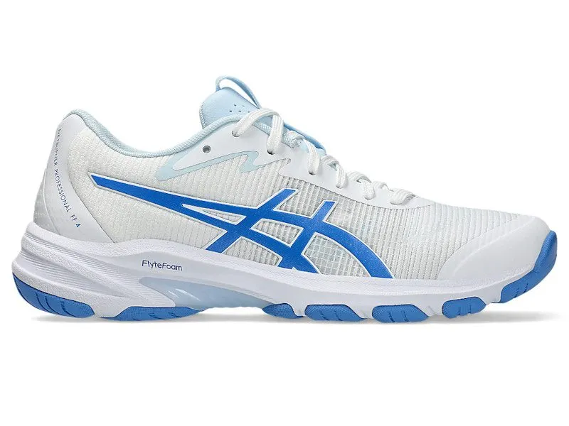 ASICS Netburner Professional FF 4 White Blue Coast (1072A097-104)
