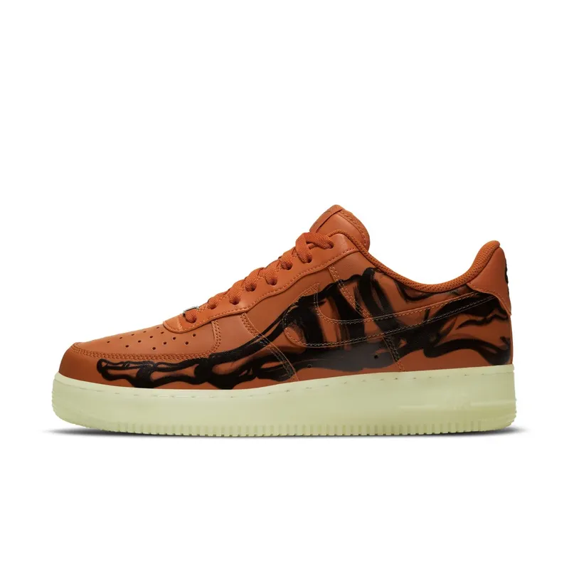 Nike Air Force 1 Low Orange Skeleton (2020) (CU8067-800)