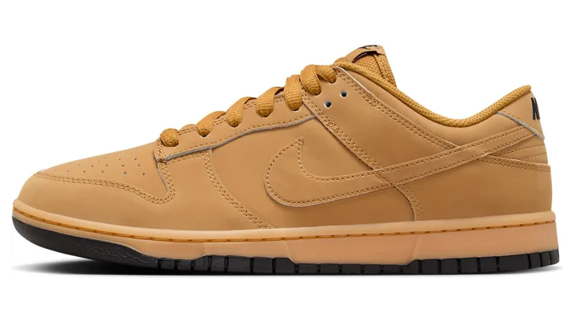Nike Dunk Low Retro SE “Wheat Gum” (wheat / wheat / gum yellow / black) – HQ1932-700