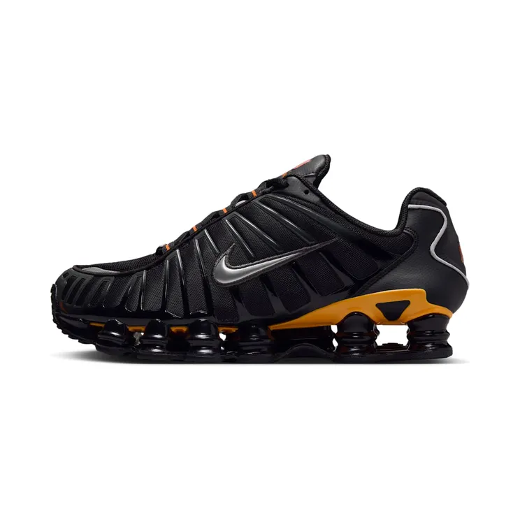 Nike Shox TL “Black / Varsity Maize / Playful Pink / Metallic Silver” (IF7119-001)