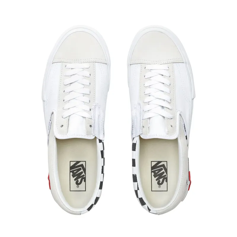 Vans Slip-On Cap Checkerboard True White/Black (VN0A3WM527I)