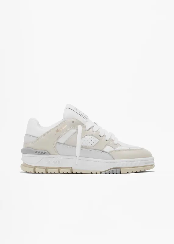 Axel Arigato Area Lo Sneaker “Cremino,White” (F1186003)